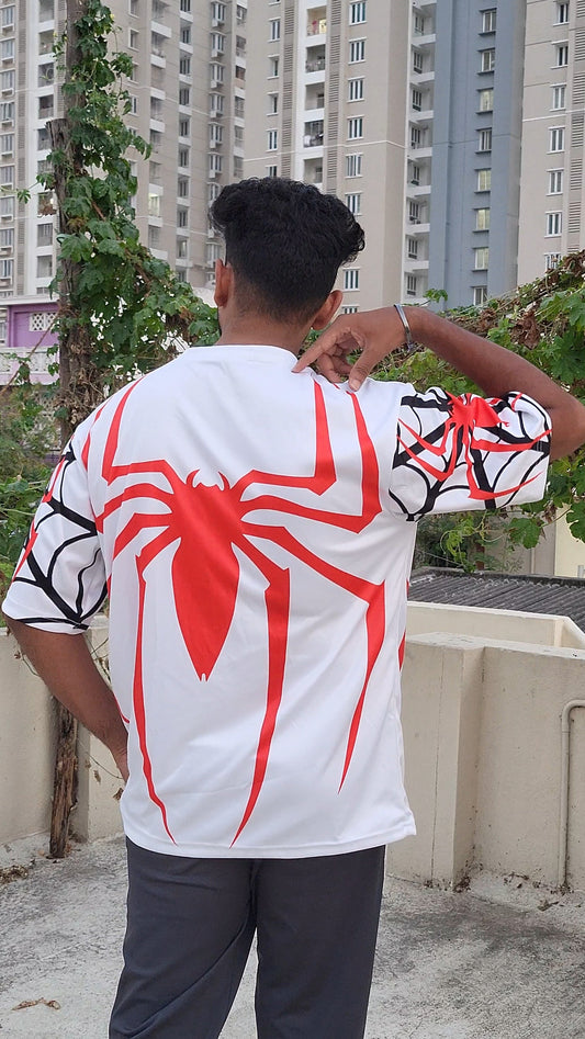Red and Black spidey themed Tshirt (Unisex) India